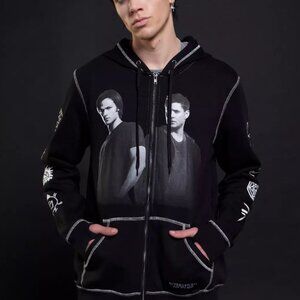 Supernatural Winchesters Icons Glow-In-The-Dark Hoodie